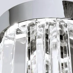 Væglamper ^ ORION Prism LED-væglampe med up- and downlight, krom