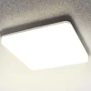 Heitronic Udendørs Loftlamper > Pronto LED-loftlampe, kantet, 33 x 33 cm
