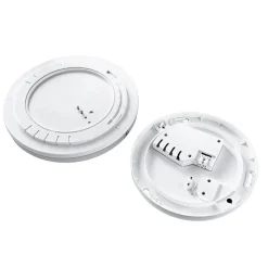 Udendørs Loftlamper ^ Heitronic Pronto LED-loftlampe, rund, Ø 28 cm