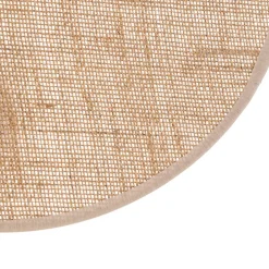 TK Lighting Væglamper > Pulse væglampe, jute-skærm, naturbrun, Ø 30 cm