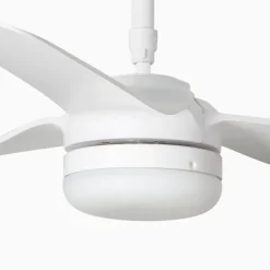 FARO BARCELONA Loftventilatorer > Punt M loftventilator, DC, LED-lampe, hvid