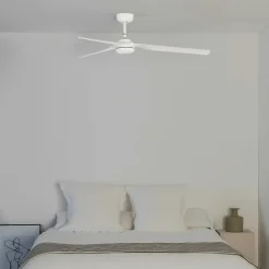 FARO BARCELONA Loftventilatorer > Punt M loftventilator, DC, 3 vinger, hvid