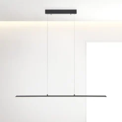 PURE Pendellamper > LED hængelampe Lite, antracit, 100 cm, CCT, dæmpbar