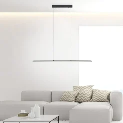 PURE Pendellamper > LED hængelampe Lite, antracit, 100 cm, CCT, dæmpbar