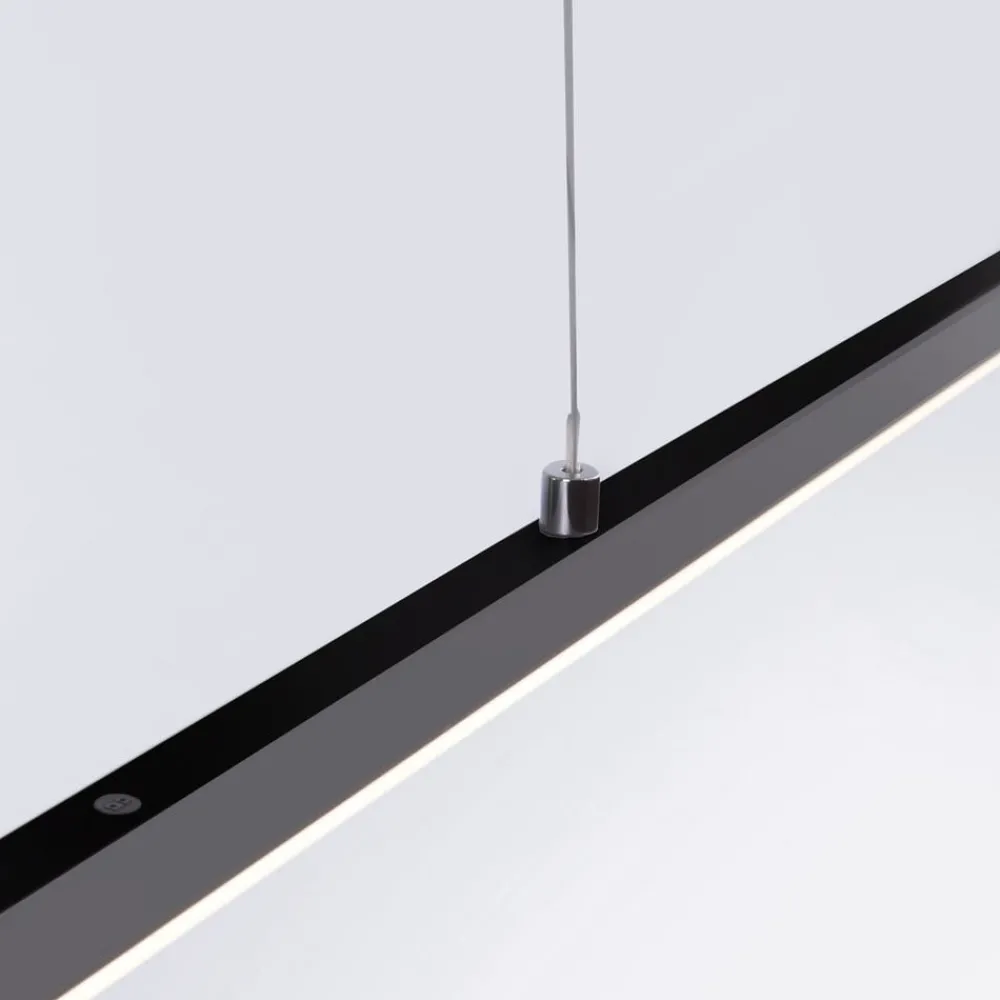 PURE Pendellamper > LED hængelampe Lite, antracit, 100 cm, CCT, dæmpbar