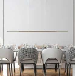 PURE Pendellamper > LED hængelampe Overflade, bronze 160 cm aluminium 3.000 K