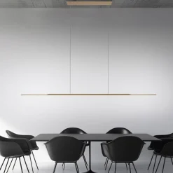 PURE Pendellamper > LED hængelampe Overflade, bronze 160 cm aluminium 3.000 K