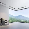 Loftlamper|Loftlamper ^ PURE LED-loftlampe Lines, 110 cm, antracit, CCT, fjernbetjening