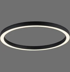 Loftlamper|Loftlamper ^ PURE LED-loftlampe Lines, Ø 70 cm, antracit, CCT, fjernbetjening