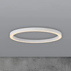 PURE Loftlamper|Loftlamper > LED-loftlampe Lines, Ø 70 cm, hvid, CCT-fjernbetjening
