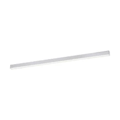 PURE Loftlamper|Loftlamper > LED-loftlampe Lines, 110 cm, sølv, CCT, fjernbetjening