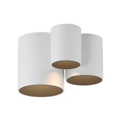 PURE Loftlamper > LED-loftlampe til badeværelset Point, hvid, længde 18 cm, 3 lyskilder
