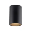 Loftlamper ^ PURE LED-loftlampe til badeværelset Point, sort Ø 6 cm, metal, IP44
