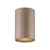 PURE Loftlamper > LED-loftlampe til badeværelset Point, bronzefarvet, Ø 6 cm, IP44