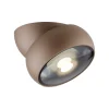 PURE Loftlamper|Spotlights > LED-loftspot Move, Ø 12 cm, bronzefarvet, metal/glas