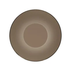 Væglamper|Væglamper ^ PURE LED-væglampe Moon, bronze, Ø 32 cm, glas/aluminium