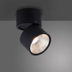 Loftlamper|Spotlights ^ PURE Nola LED-loftlampe, 1 lyskilde, sort
