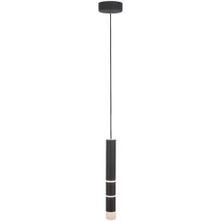 PURE Pendellamper > Vega LED-hængelampe, 1 cylinder, sort