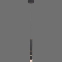 PURE Pendellamper > Vega LED-hængelampe, 1 cylinder, sort