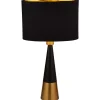 Bordlamper ^ Searchlight Pyramid bordlampe, sort, kobber