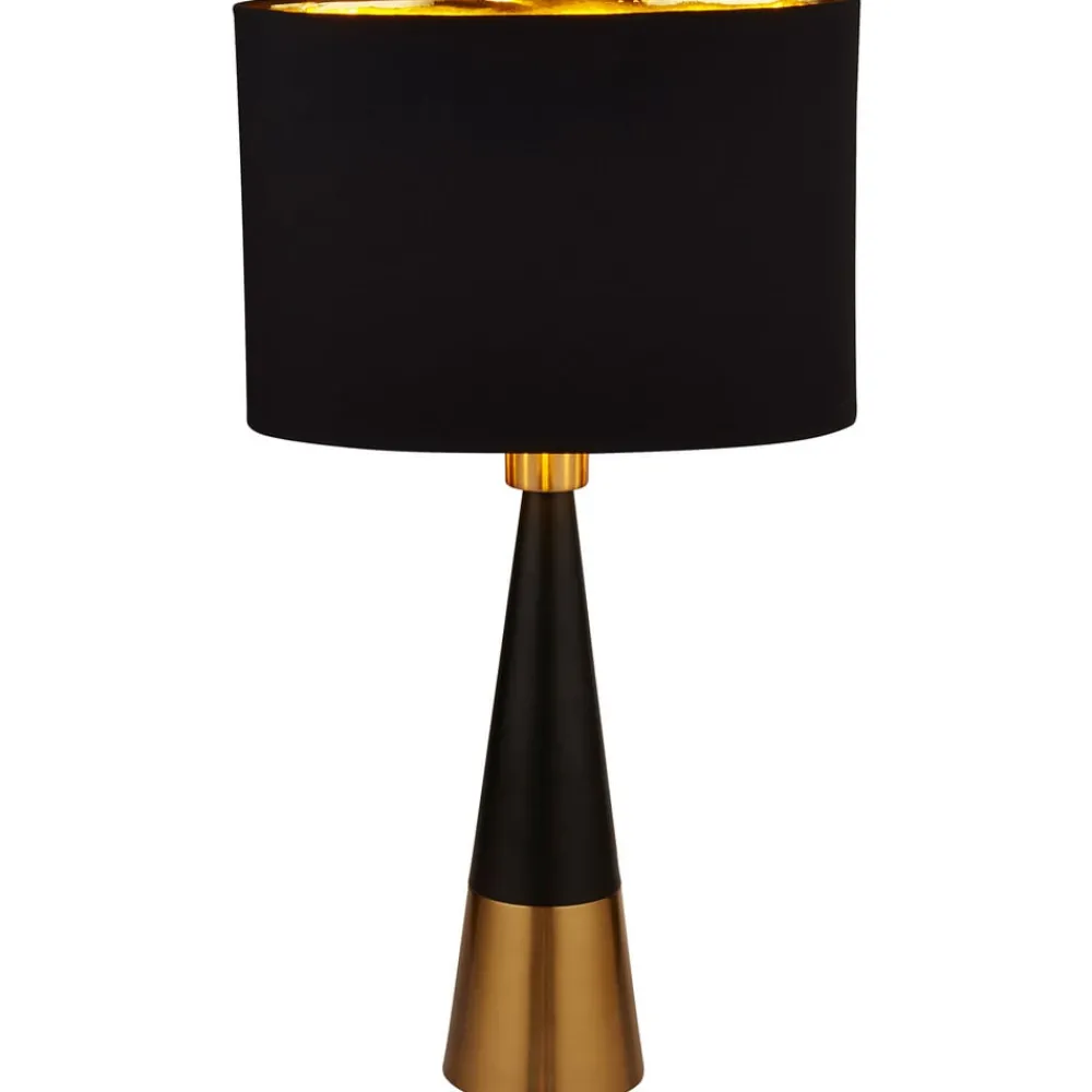 Bordlamper ^ Searchlight Pyramid bordlampe, sort, kobber