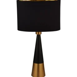 Bordlamper ^ Searchlight Pyramid bordlampe, sort, kobber