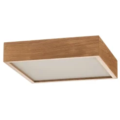 TEMAR LIGHTING Loftlamper > Quatro DR loftlampe med træramme, 38,5 cm