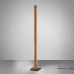 Quitani Gulvlamper|Gulvlamper > Elis LED-gulvlampe, eg/sort