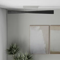 Quitani Loftlamper > LED-loftslampe Lian, sort/aluminium