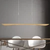 Pendellamper|Pendellamper ^ Quitani LED-pendellampe Hiba, eg natur, længde 148 cm