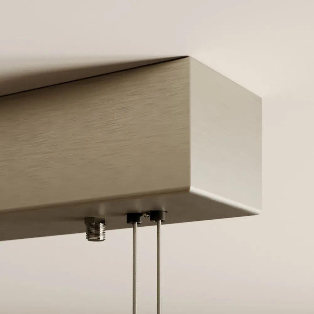 Pendellamper|Pendellamper ^ Quitani LED-pendel Lian, egetræ