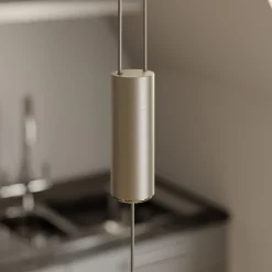 Pendellamper|Pendellamper ^ Quitani LED-pendel Lian, egetræ