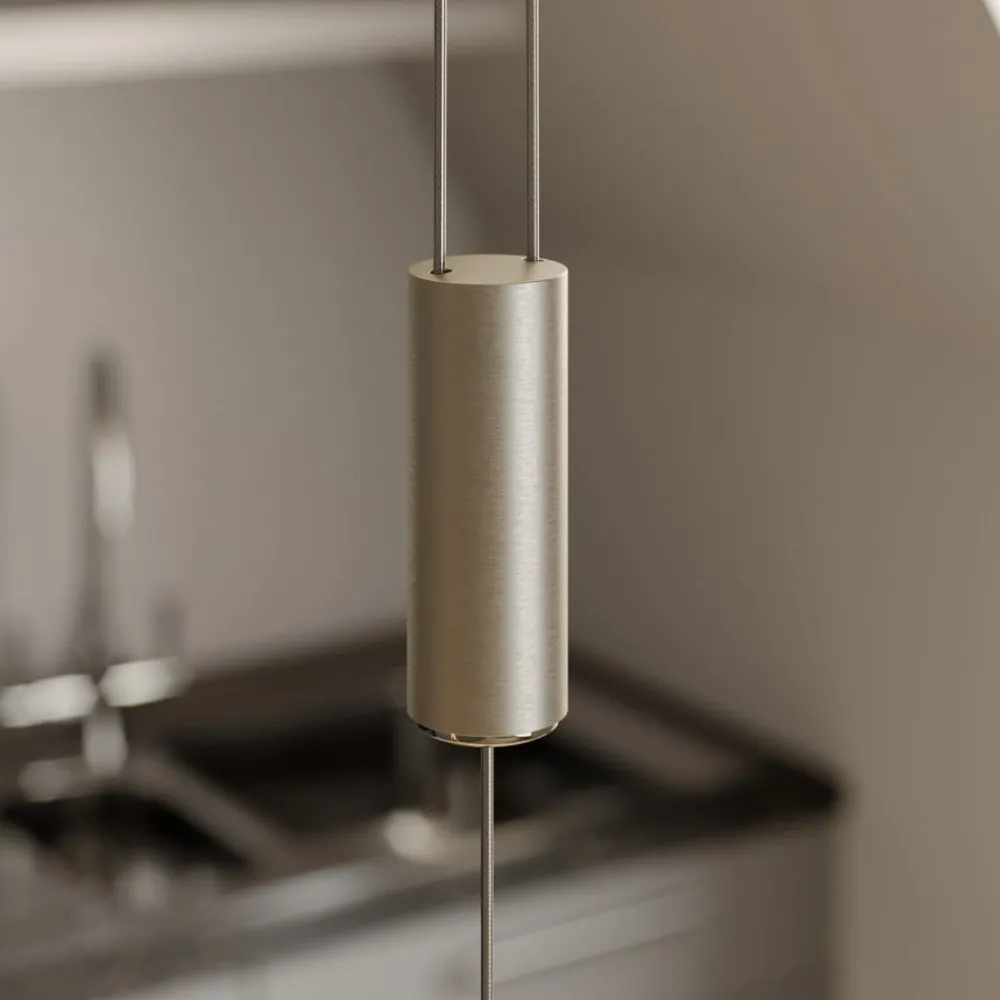 Pendellamper|Pendellamper ^ Quitani LED-pendel Lian, egetræ