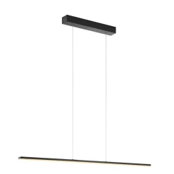 Quitani Pendellamper|Pendellamper > LED-pendel Margita, længde 118 cm, sort