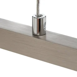 Quitani Pendellamper|Pendellamper > LED-pendel Tolu, nikkel, længde 118 cm