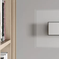 Quitani Væglamper > LED-væglampe Lole, aluminium, 59 x 29 cm, glas