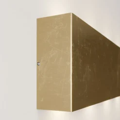 Quitani Væglamper|Væglamper > LED-væglampe Maja, guld antik, bredde 54 cm