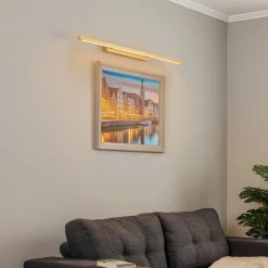 Quitani Væglamper > Talon LED-gallerilampe messing eloxal