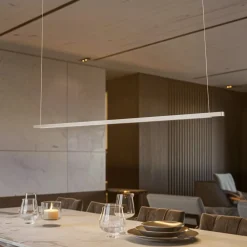 Quitani Pendellamper > Talon LED-hængelampe aluminium/naturanodiseret 32W