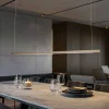 Pendellamper ^ Quitani Talon LED-hængelampe bronze anodiseret 32W