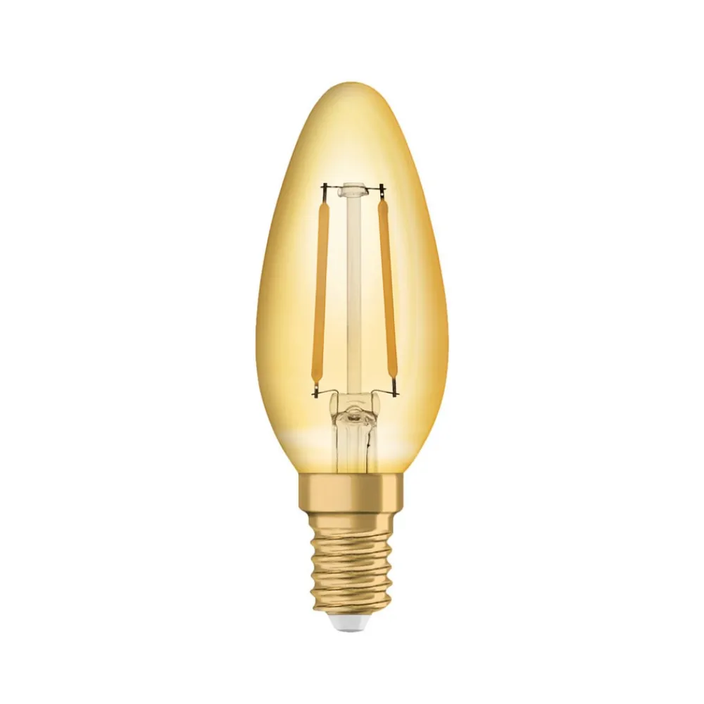 Radium Filament Pære > Essence Ambiente LED E14 2,5W kerte guld