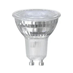 Dæmpbar Led-Pære ^ Radium LED-reflektorpære, GU10, 6,5 W, 2.700 K, 36°, 575 lm