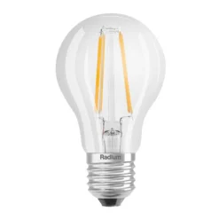 Dæmpbar Led-Pære|Filament Pære ^ Radium LED Star Classic A, glødetråd, E27, 5,9 W, 927, dæmpbar