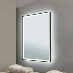 ORION Møbel Og Interiør > Ramme LED-spejl, 45 x 60 cm, CCT, antidug, dæmpbar