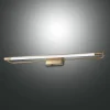 Fabas Luce Gang|Væg- Og Spejllamper > Rapallo LED-væglampe, messing, IP44, 60 cm
