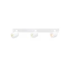 Loftlamper|Loftlamper ^ Freelight Razza loftspot, hvid, længde 61 cm, 3-lys, metal
