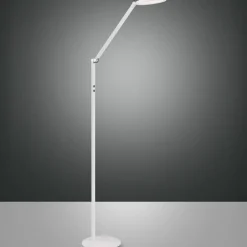 Arbejdsrum/Kontor|Gulvlamper ^ Fabas Luce Regina LED-gulvlampe, 1 lyskilde, hvid