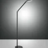 Fabas Luce Arbejdsrum/Kontor|Gulvlamper > Regina LED-gulvlampe, 1 lyskilde, sort