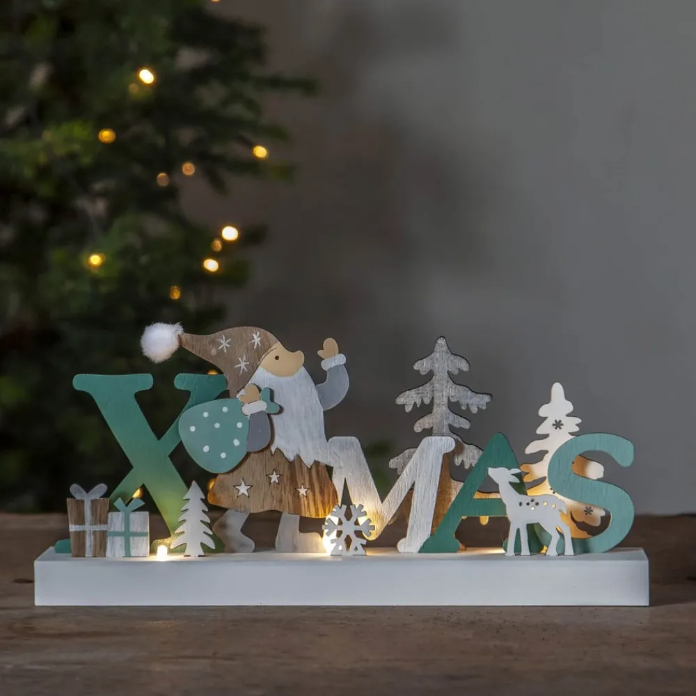 STAR TRADING Dekorationsbelysning|Julepynt > Reinbek X-Mas LED-dekorationslampe