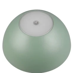 Reality Leuchten Dekorationsbelysning|Terrassebelysning > Ricardo LED genopladelig bordlampe, grøn, højde 30 cm, plast